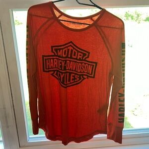 Ladies XL Harley-Davidson Ribbed Long Sleeve